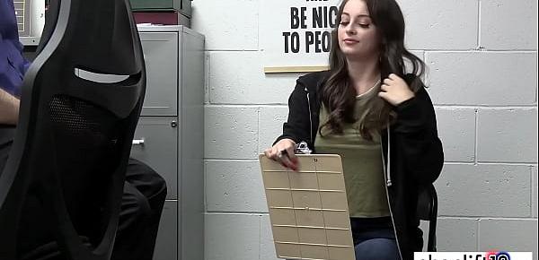  perverted teen maddy may got fucked in the office because she stole things